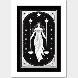 Themis Tarot Card Astrology Occult Mystical Posters and Art